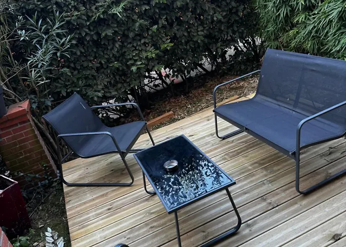 Apartmán Loft Geek Avec Terrasse, Piscine & Parking - Proche Metro - Toulouse