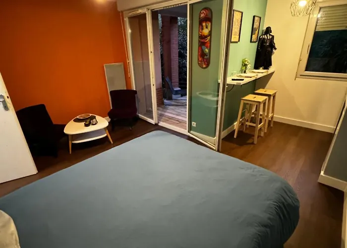 Loft Geek Avec Terrasse, Piscine & Parking - Proche Metro - * Toulouse